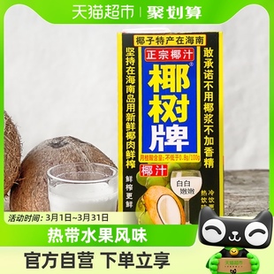 椰树椰汁正宗椰树牌1L*12盒/箱植物蛋白海南特产