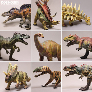 外贸正版散货大号仿真动物恐龙实心塑料手办模型玩具