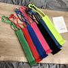 女包日本设计师褶皱包纯色帆布包环保购物袋简约百搭手提单肩