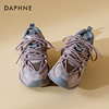 达芙妮老爹鞋女款2024夏季紫色，松糕增高鞋子厚底，休闲运动女鞋
