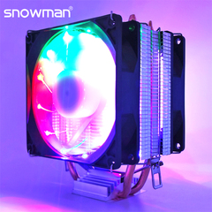 冰曼cpu i3静音i5风冷台式机热管