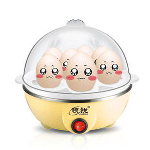 煮蛋器 蒸蛋器 小功率型350W蒸蛋器宿舍宝宝单层1-7个鸡蛋早餐机
