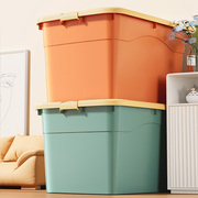 收纳箱家用加厚特大号塑料整理箱子衣服带盖后备储物盒神器大容量