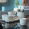 冷水壶套装家用客厅水杯，具高级感陶瓷，茶壶茶杯大容量凉水壶耐高温