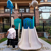 户外大型滑梯公园玩具售楼部小区，幼儿园室外儿童，组合游乐设备定制