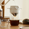 便携咖啡滤网过滤杯手冲咖啡，过滤器不锈钢双层过滤网免滤纸送量勺