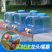 户外水矿家e用塑料，手提矿泉载饮用纯净水桶桶泉水车水自驾
