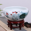 陶瓷鱼缸碗莲盆