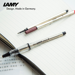 lamy德国凌美通用宝珠笔签字笔水笔配件，m630.50.7mm黑色蓝色，红色3支笔芯组合装进口海外