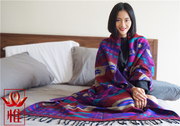尼泊尔牦牛毛小毛毯披肩，围巾秋冬加厚超大保暖女100*200cm