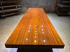 4米长非洲奥坎花梨木大板，绿心檀大板