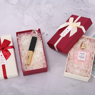 口红礼盒空盒子生日盒创意包装首饰盒精美化妆品包装盒礼物盒