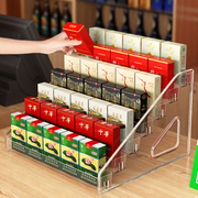 烟酒收纳盒便利店超市多功能放香烟口香糖小货架透明亚克力展示架