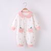 婴儿衣服连体衣秋装6个月9个月12个月宝宝套装纯棉爬服秋季连体服