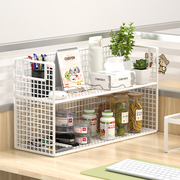 工位桌面收纳架办公室桌上多层置物架书桌文件分层整理架神器架子