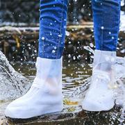 雨鞋男女防水雨靴套鞋雨天防滑加厚耐磨儿童成人硅胶雨鞋高筒水鞋