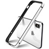 适用苹果iphone11硅胶金属边框xr散热透气保护套，xsmax防摔x全包边，11pro个性创意简约纯色手机壳