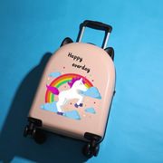 行李箱皮儿童男女拉杆密码锁万向轮静音卡通旅行登机耐用提手皮箱