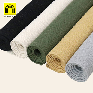 手工棉编织地毯客厅茶几卧室床边毯北欧现代简约纯素色家地垫定制