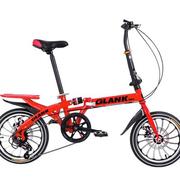 双减震碟刹变速16寸20寸折叠自行车，成人儿童小学生男女式便携
