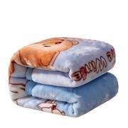 儿童婴儿毛毯双层加厚宝宝盖毯幼儿园小被子秋冬季午睡珊瑚绒毯子