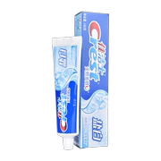 佳洁士牙膏140g*2支含氟水晶盐白清凉薄荷牙膏清新口气家庭实惠S