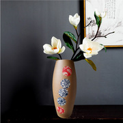 创意陶瓷花瓶简约欧式干插花瓶客厅景德镇陶瓷工艺品摆件