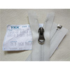 ykk5号尼龙单头反装左插开尾拉链，浅灰色多个长度，外套拉链tn814