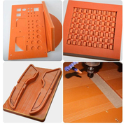 网红橘红色 黑色冷冲板 电木板 胶木板F材料防静电 电木治具加工