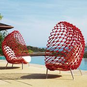 户外网红创意蛋形藤椅庭院阳台时尚休闲小桌椅设计师个性藤椅沙发