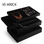 vi-arick首饰展示盘戒指手镯，耳环珠宝箱展示道具，地摊摆摊首饰托盘