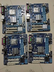 技嘉G41M-ES2L主板+双核CPU+2G金士顿内存，三件