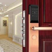 卡多利亚不锈钢密码锁门锁家用刷卡锁电子智能锁门锁家用卧室门锁