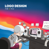 画否/LOGO设计原创商标卡通形象吉祥物公司VI企业品牌门头包满意