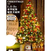 日本LP圣诞树2023摆件diy发光装饰家用节日礼物仿真圣诞树