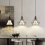 餐厅灯吊灯三头简约现代北欧风格头，家用饭厅灯餐桌灯吧台灯具