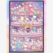 三丽鸥hellokitty拼图库洛米1000/500片带相框卡通玩具男女生礼物