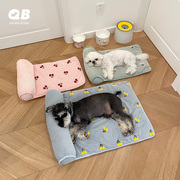 宠物狗狗秋冬垫子双面床垫加绒下巴垫四季通用枕头两用垫窝