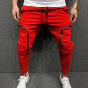 Pockets Trousers Hip Hop Style Harem Pants口袋裤嘻哈哈伦裤男