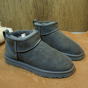 冬季真皮羊毛一体雪地靴，短筒靴防滑女靴棉，靴子套筒靴31-4