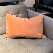 IKEA宜家 桑尼拉垫套靠垫套客厅沙发抱枕套40x58cm长方形棉绒纯色