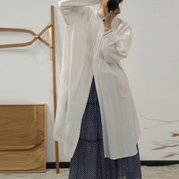 日系h型棉纯色，百褶连衣裙