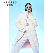 AIMISS/爱美斯2023长裤加厚保暖设计防寒时尚鹅绒服女外套