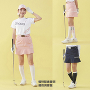 日本lecoq乐卡克专业高尔夫，女士服装夏季透气女装半身裙子