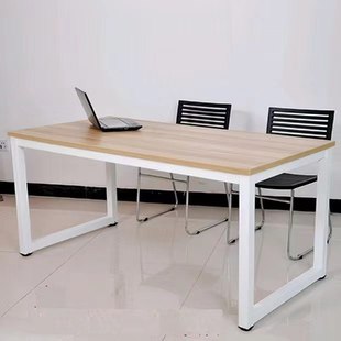 西安办公家具单人简约现代组装简易台式电脑桌钢木桌写字桌家用桌