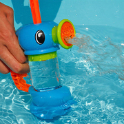 儿童洗澡玩具抽水小海马，水龙头花洒男孩女孩宝宝沐浴戏水喷水玩具