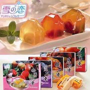 中国台湾雪之恋果冻500g水蜜桃冻果肉布丁零食芒果荔枝蓝莓