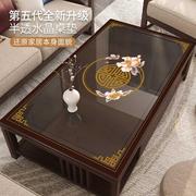 新中式透明茶几桌布防水防油免洗餐桌布，台布pvc软玻璃桌垫茶几垫