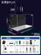 小型鱼缸家用桌面客厅办公室背滤生态免换水自循环超白玻璃水族箱