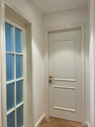 实木门原木门套装门室内门乳白色，法式实木烤漆门，测量送货上门安装